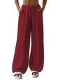 Greciilooks WomenS Loose High Rise Trouser | High-Waist Korean Pants | Formal Track Pant | Cargo Style Baggy Trendy