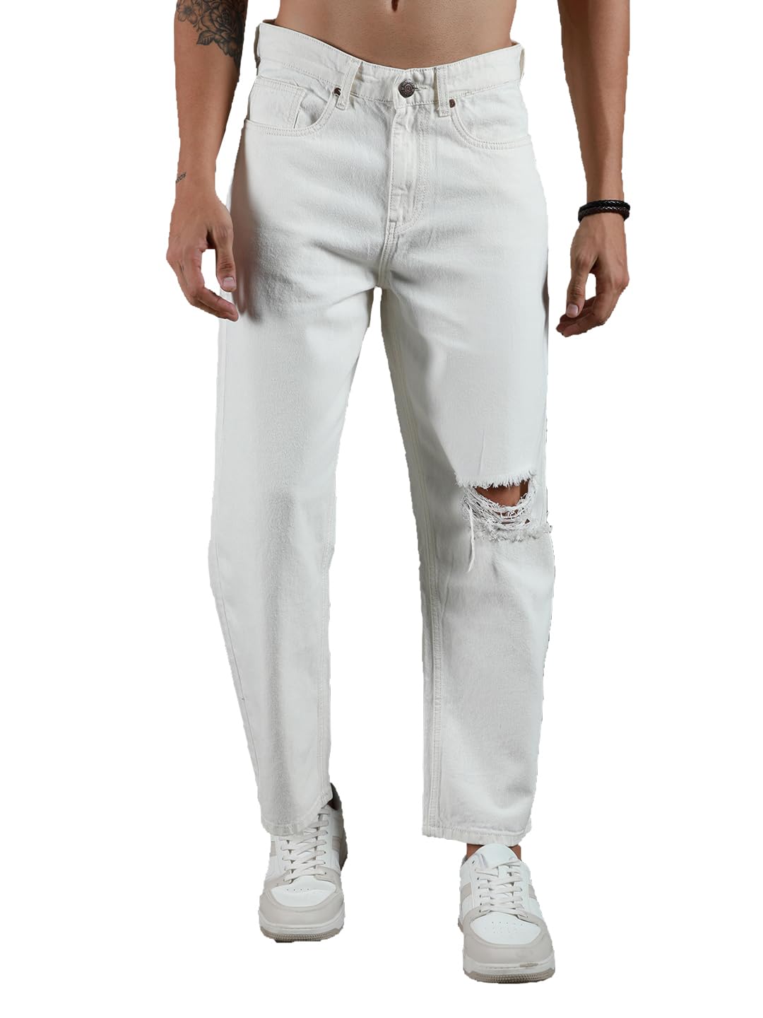 High Star MenS Regular Jeans (Hsmjns2401_Beige
