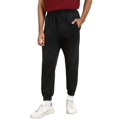 Nobero MenS Loose Track Pants (1M-Bwjg-R0138-Og_Black