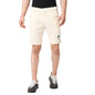 Thomas Scott Mens Checkered Slim Fit Seersucker Shorts Yellow