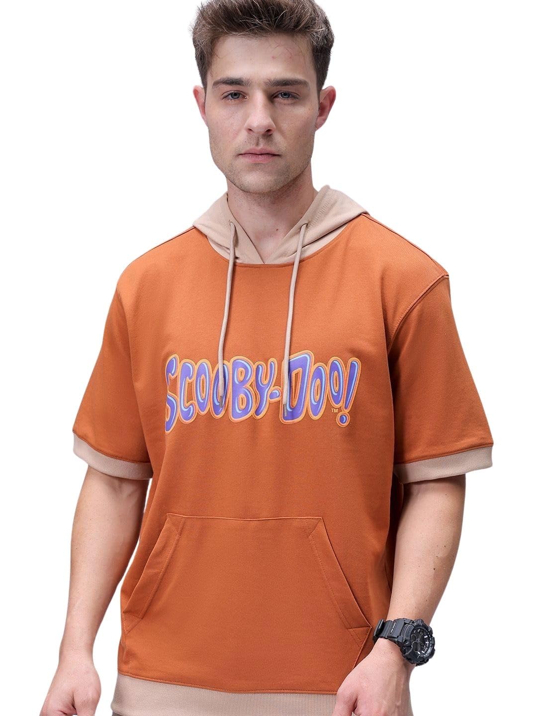 The Indian Garage Co Mens Cotton Blend Neck Hoodie