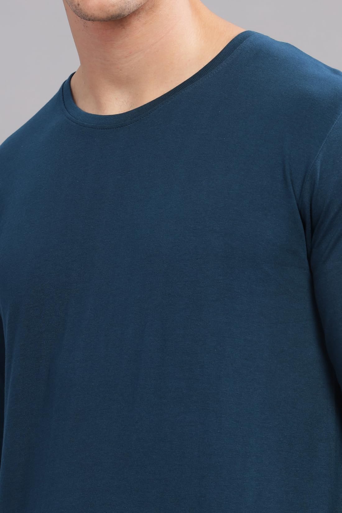 ADRO Full Sleeve Tshirt for Men | Plain T Shirt for Men | 100% Cotton Tshirt | Full Sleeve T-Shirt | Mens Full Sleeves T Shirts