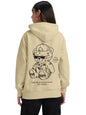 Juneberry Cotton Fleece Regular Fit Hooded Sweatshirt Lastest Back Graphic Printed Winter Hoodies For Women (W02_Brkrulstdy_Sybn