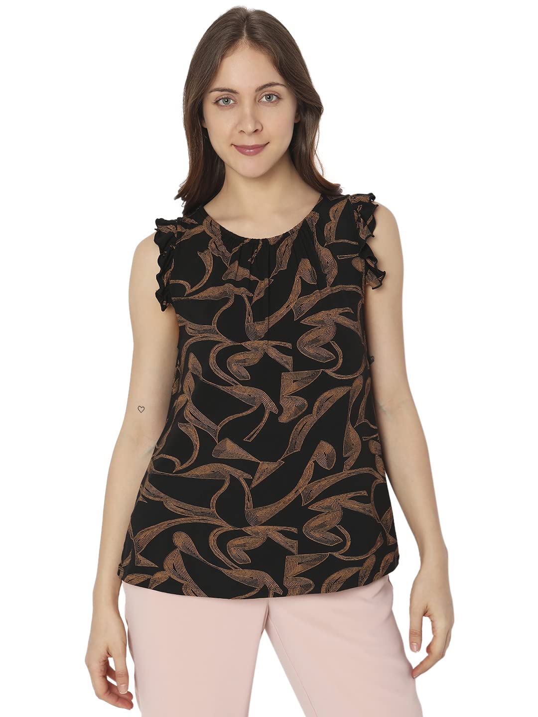 Vero Moda Regular Top (10296141_Black_Xl)
