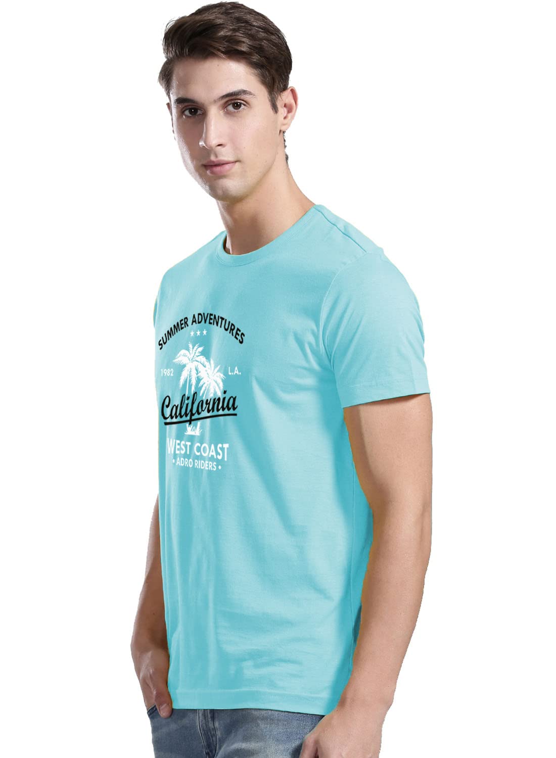 ADRO Summer Adventures California Mens Printed T-Shirt (XL)