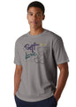 Peppyzone Mens Regular Fit T-Shirt (PZ-RT-Teddy1620_Grey
