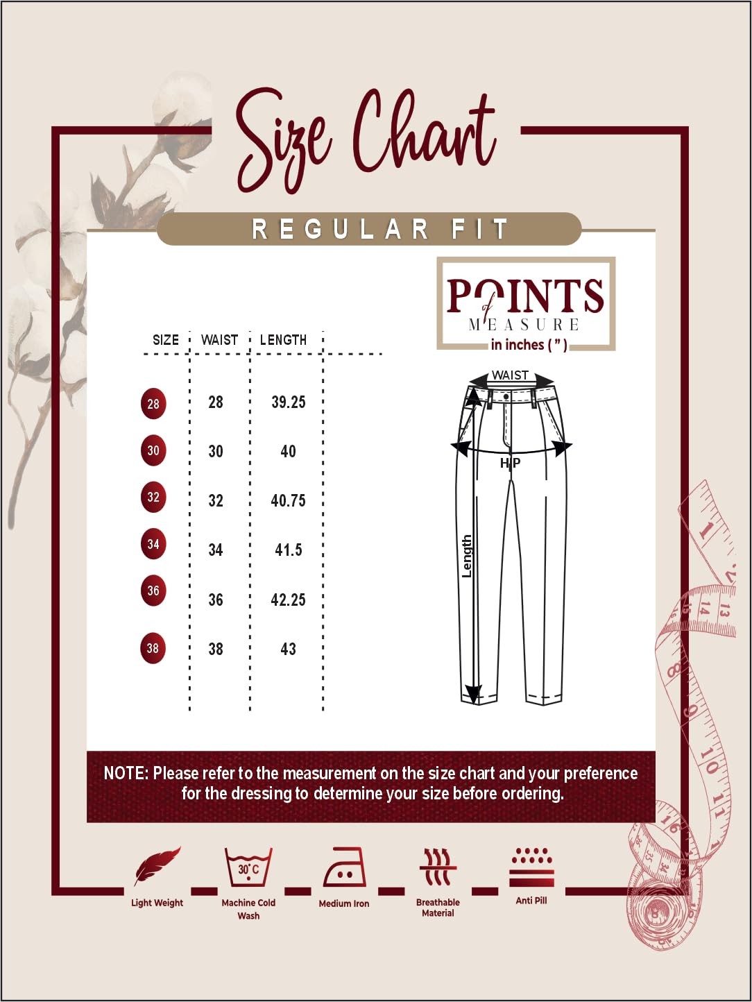 Noble Monk Formal Pants For Men | Stylish Regular Fit MenS Wear Trousers For Office Or Party | Solid Formal Regular Fit Trouser