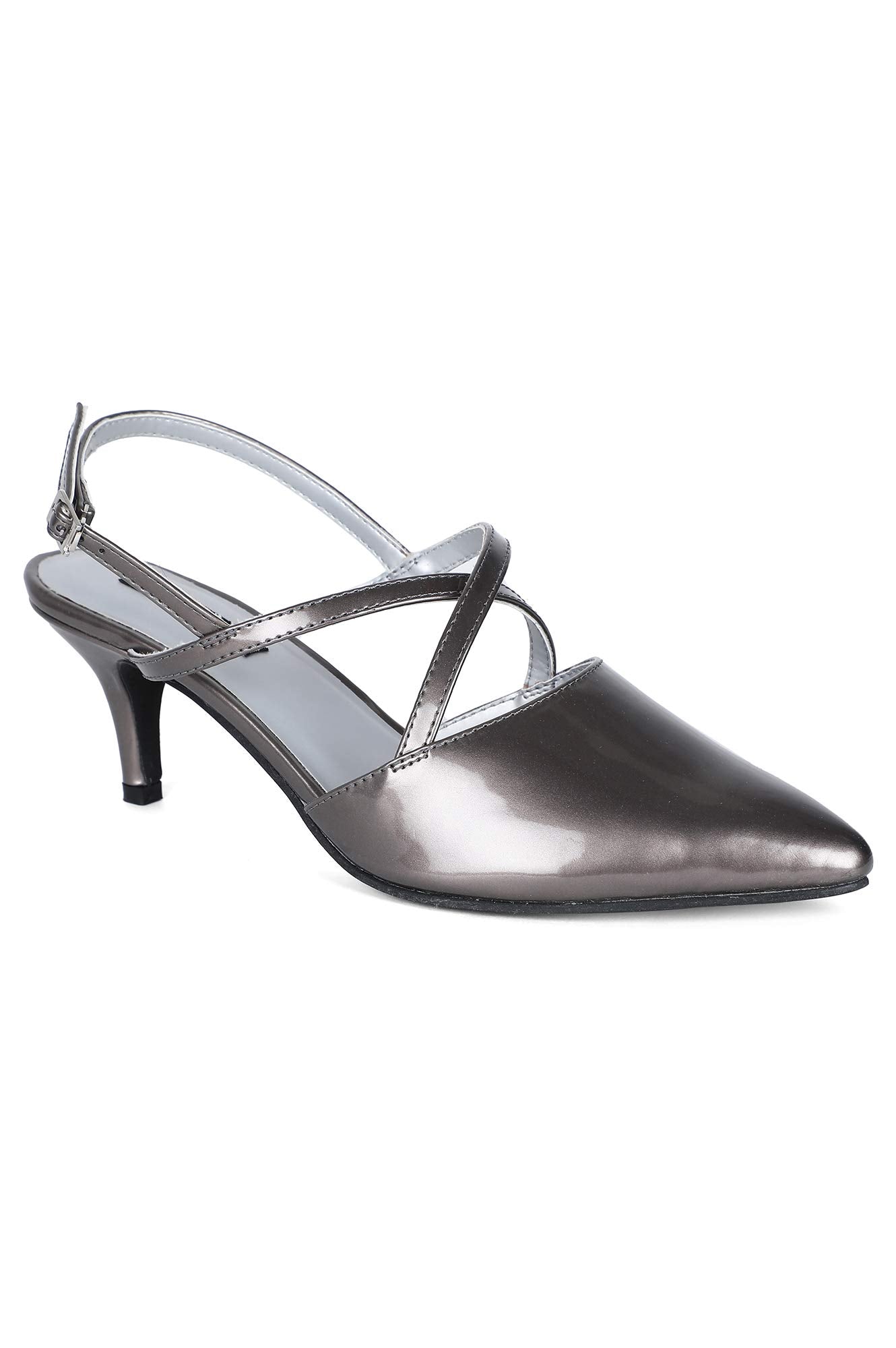 Aurelia WomenS Pewter Fashion Sandals-6 Uk (39 Eu) (20Aua9Fw00017-027)