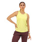 Enamor Womens Solid Slim Fit T-Shirt (A308_Cyber Lime Mel