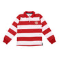 Pepe Jeans Stripes Jersey Polo Boys T-Shirt (Red, 12 To 14 Years)