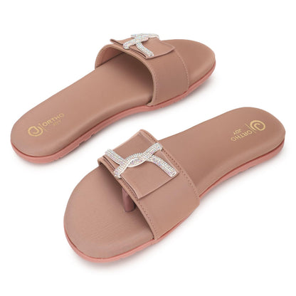 Ortho Joy Doctor Footwear For Women|| Fancy Slipper For Women || Orthopedic WomenS Fancy Slipper/Fancy Sandal For Women