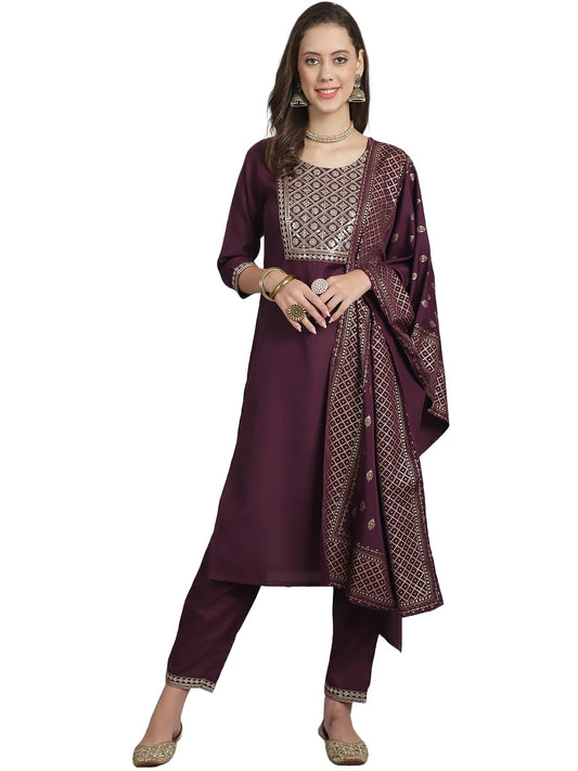 KLOSIA Women's Embroidered