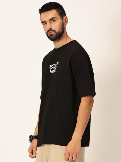 Thomas Scott Mens Oversized Fit T-Shirt (TSKOversized_Black California
