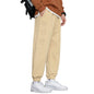 Nobero MenS Loose Sweatpants (1M-Bwjg-R0171_Pebble