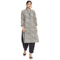 Fabindia Multicolour Cotton Printed Knee Length Kurta