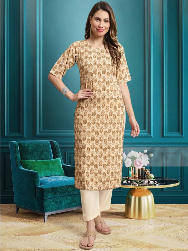 Pinkmint Straight Kurta & Pant for Women Ethnic Kurta Set for Women (Pack of 3)