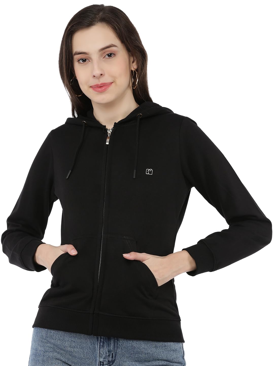 Softline Zippered Womens Hoodie with Zipper | Trendy Colors| Be Effortlessly You