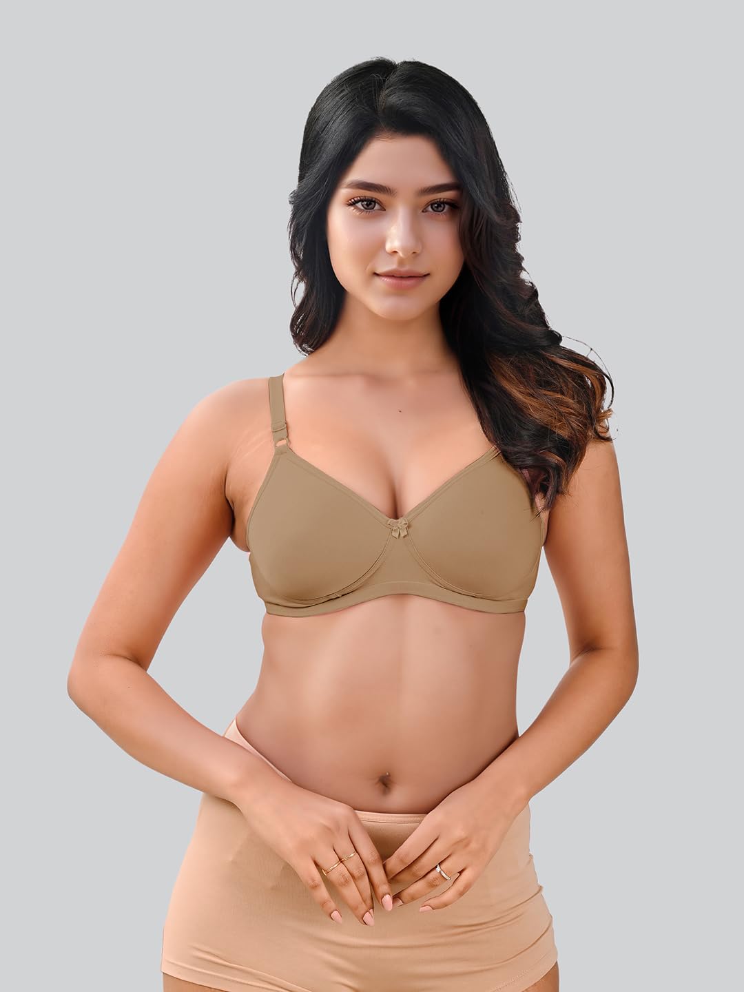 Lux Venus Full Coverage Paded Bra Skyblue