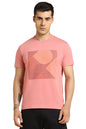 Dennis Lingo MenS Cotton Pink Solid T-Shirt