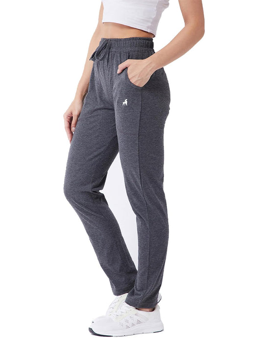 Modeve WomenS Regular Fit Track Pants (4101_Grey