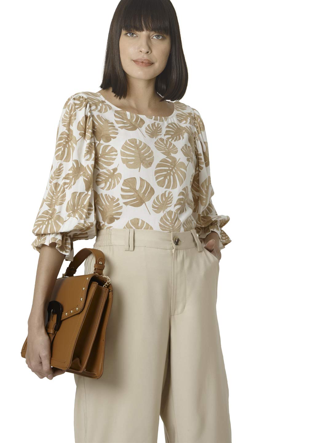 Vero Moda Regular Top (212280504_Golden Haze_Xxl)