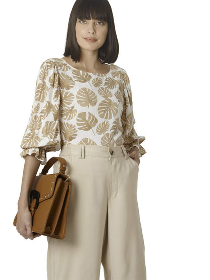 Vero Moda Regular Top (212280504_Golden Haze_Xxl)