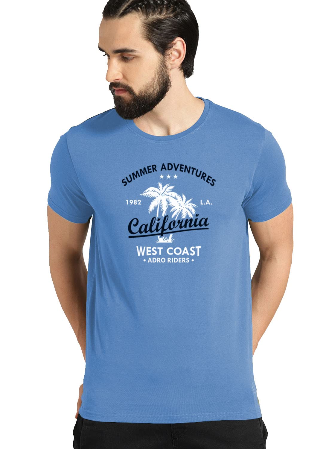ADRO Summer Adventures California Mens Printed T-Shirt (S)