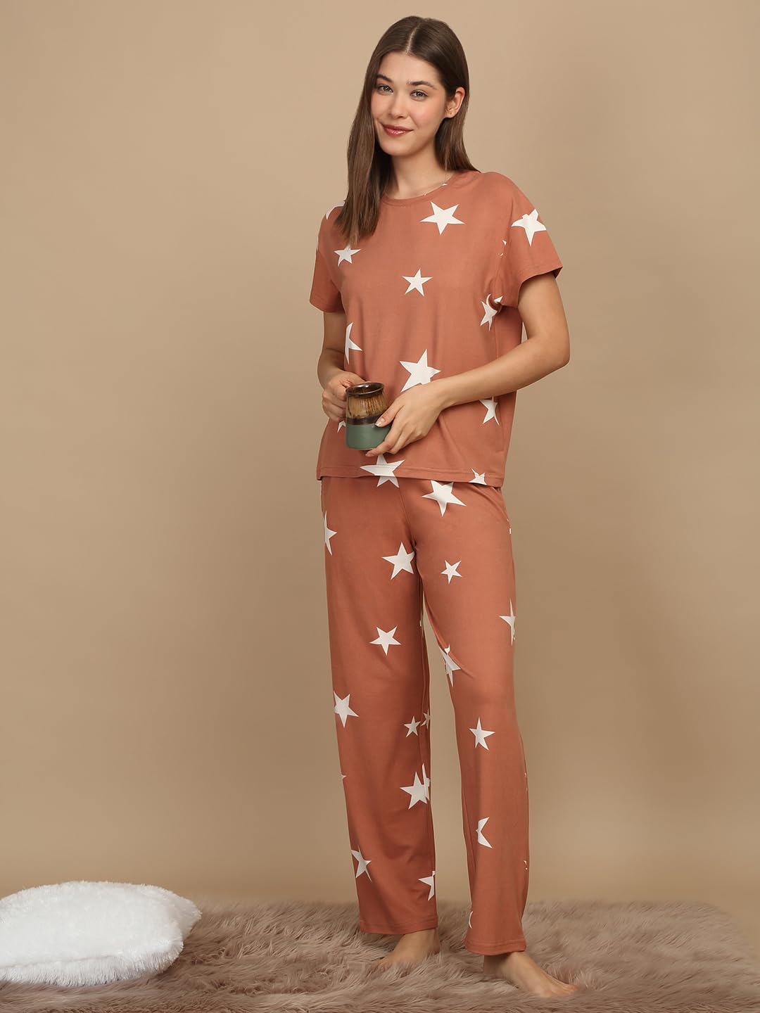 Sweet Dreams Women Twinkling Pyjama Set