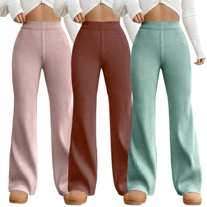 Tee Projekt Women Cotton Bleend Trouser l Loose Fit Trousers l Stylish Regular Fit Women Trouser (Pack of 3)