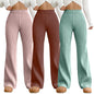 Tee Projekt Women Cotton Bleend Trouser l Loose Fit Trousers l Stylish Regular Fit Women Trouser (Pack of 3)