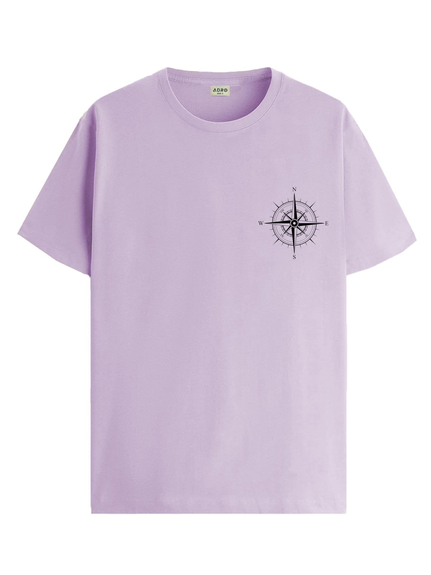 ADRO Tshirt for Men | Printed T Shirt for Men | 100% Cotton Tshirt | Graphic Printed T-Shirt | Chest Printed Tshirt | Unisex Tsh