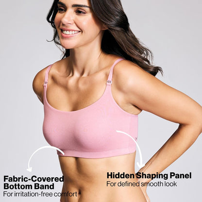 Nykd (Nyb165 Cotton Non Padded & Non Wired Full Coverage Slip On T-Shirt Bra For Women | Easy Breezy Soft Fabric With Hidden Sha