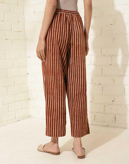 Fabindia WomenS Regular Pant (1036527Red_Red