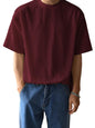 Greciilooks MenS Regular Fit T-Shirt (Gl-Mt-1178_Maroon