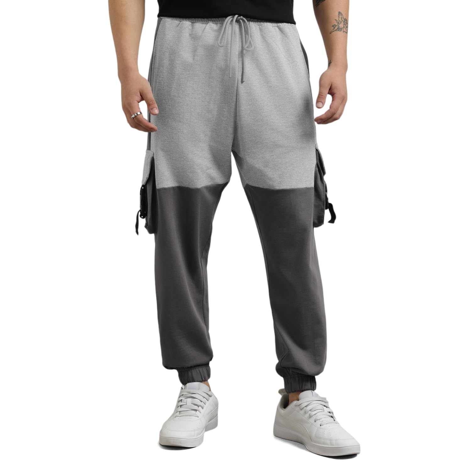 Nobero MenS Relaxed Sweatpants (1M-Bwjg-R0109_Eiffel Tower