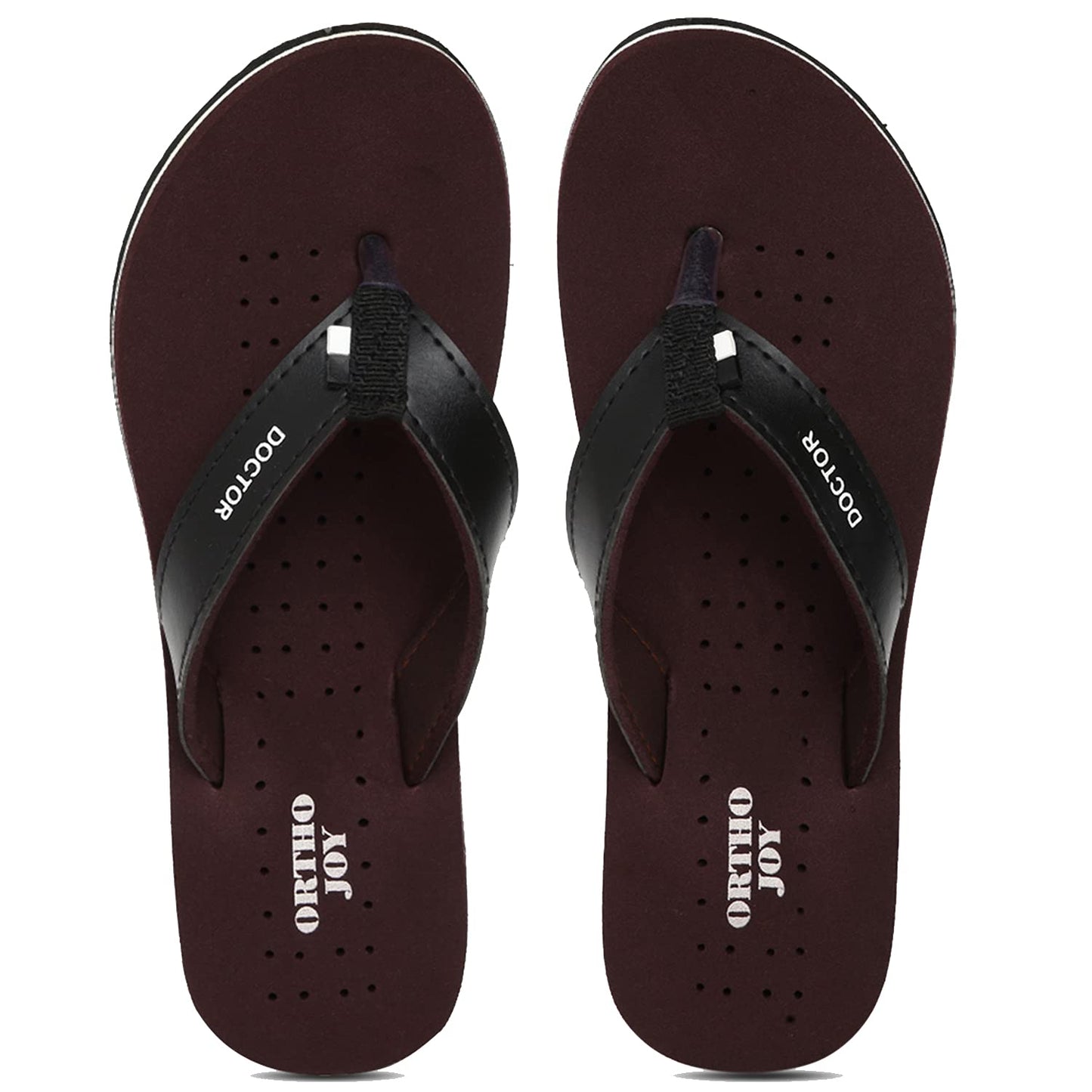 Ortho Joy WomenS Doctor Orthopedic Soft Slippers - Brown