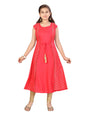 Aarika Girl's Cotton Regular Tunic Shirt (DKURTI-A-133_Gajri_32)
