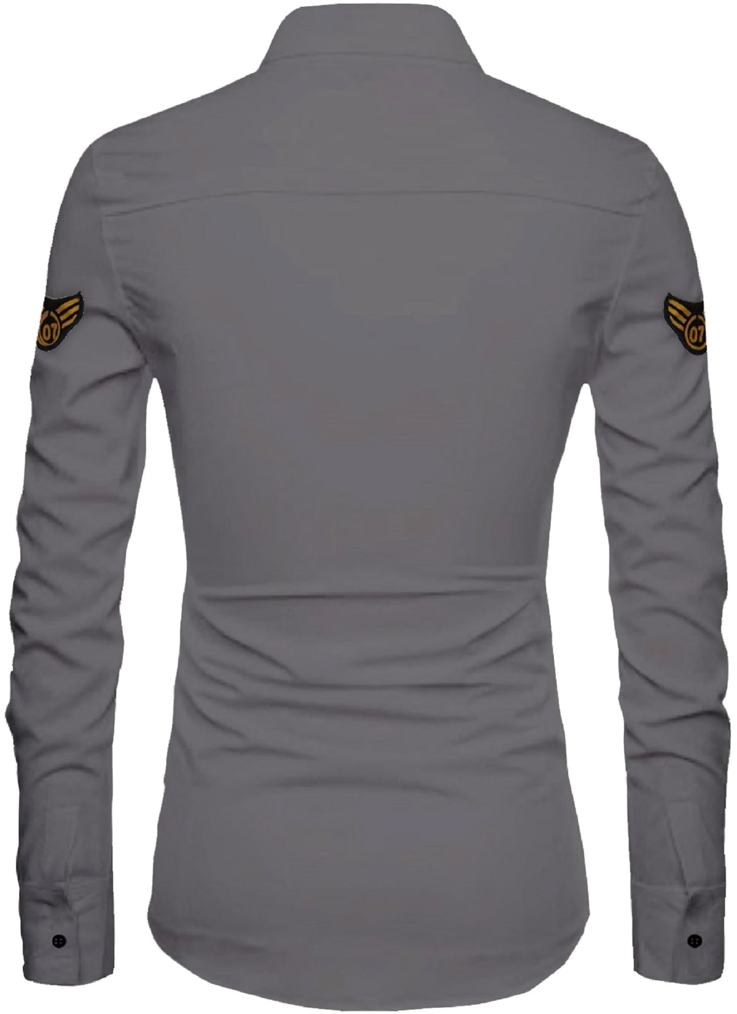 Kadiyu Double Pocket MenS Casual Shirt - Regular Fit, Solid Spread Collar, Versatile Everyday Wear, Comfortable And Stylish Desi