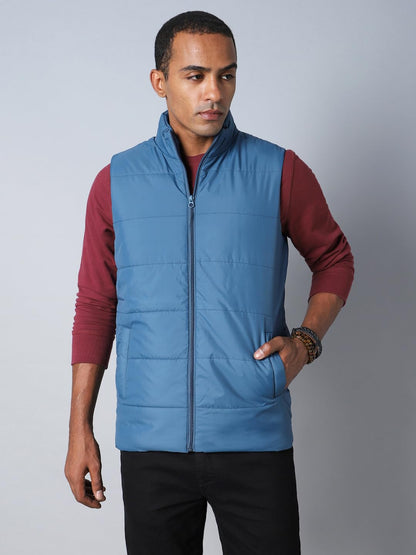 High Star MenS Jacket (Hsmjks3350A_Bl_Blue