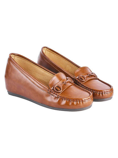 Shoetopia WomenS Suede Loafers Tan