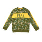 Pepe Jeans Boys Finnian Allover Printed Sweatshirt, Vineyard Green,8