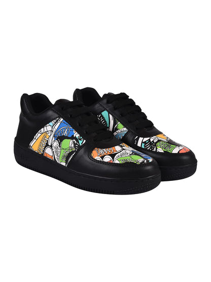 Shoetopia WomenS Slip-On Sneakers Black