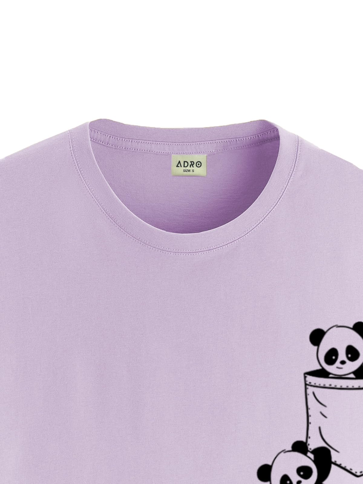 ADRO Tshirt for Men | Printed T Shirt for Men | 100% Cotton T-Shirt |Printed T Shirt | T-Shirts | RN24-POC