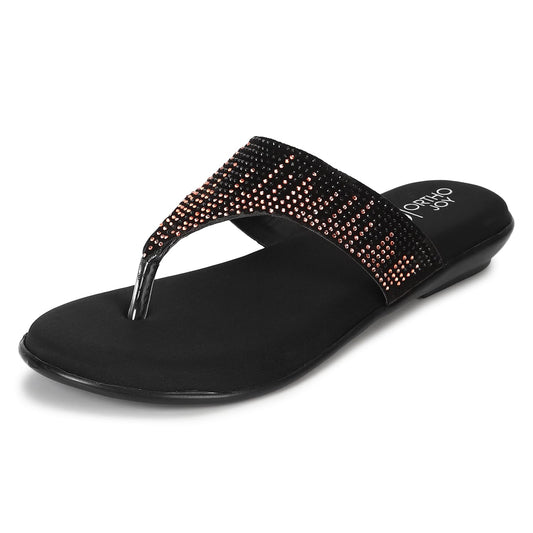 Ortho Joy Doctor Fancy Slipper For Women || Orthopedic WomenS Slipper