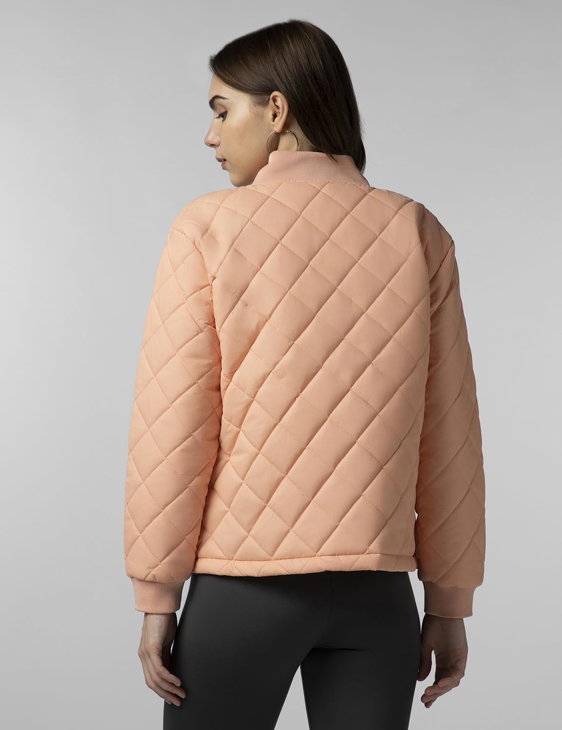 FYLTR Womens Winter Puffer Jacket with Patch Pockets - Stylish Boxy Fit | Full Sleeves | Extended Placket | Snap Button | Casua