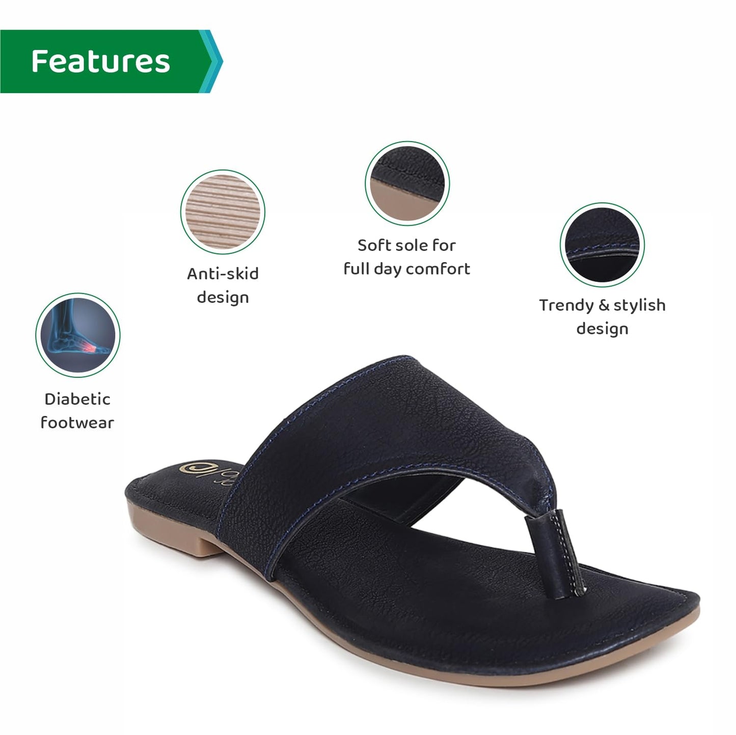 Ortho Joy Fancy Doctor Sandals|| Stylish Slippers For Women