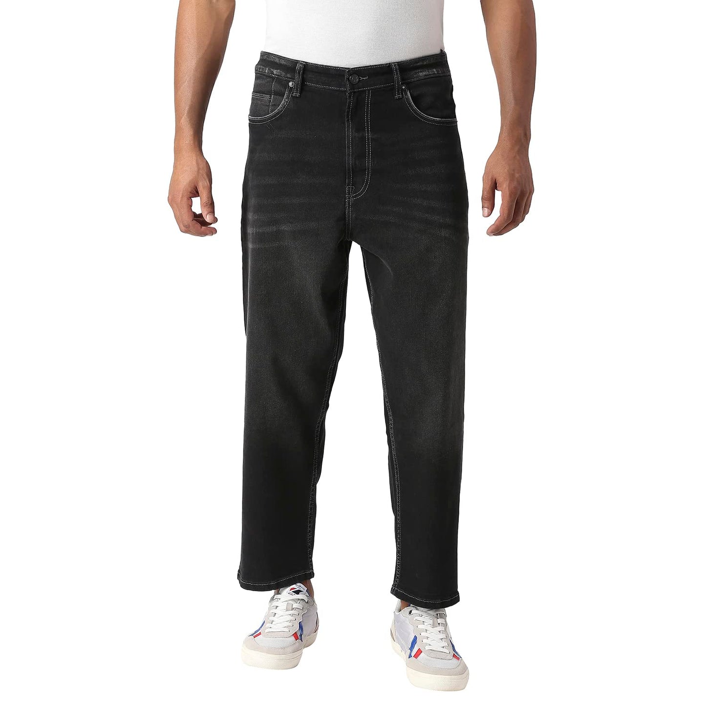 Pepe Jeans MenS Relaxed Jeans (Pm207194Q016_Black Used