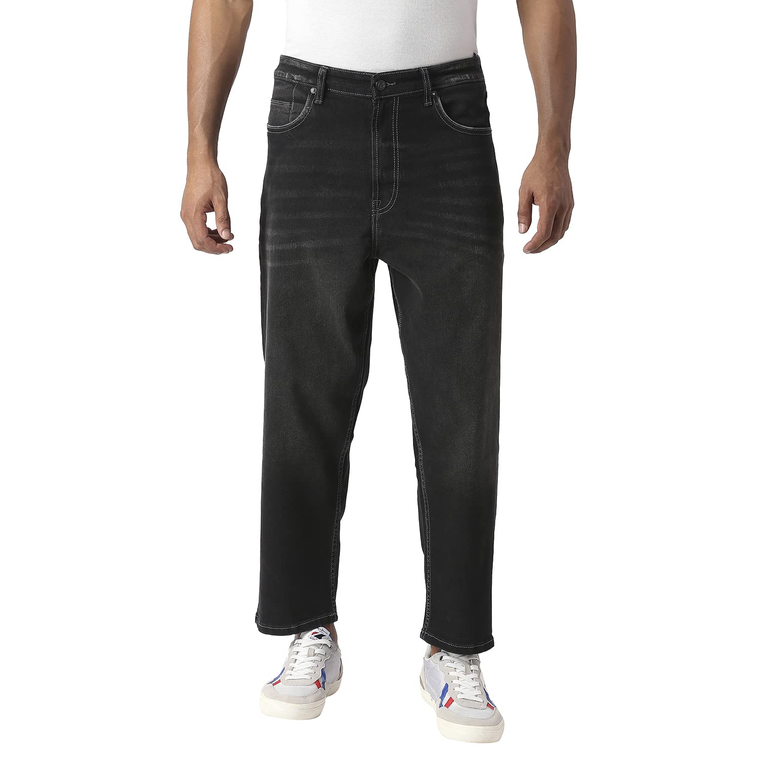 Pepe Jeans MenS Relaxed Jeans (Pm207194Q016_Black Used