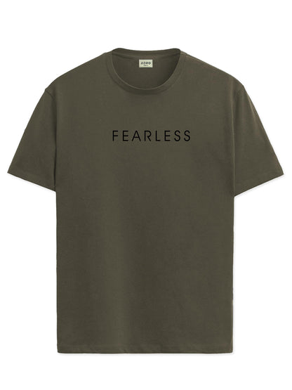 ADRO Men's Solid Regular Fit T-Shirt (RN24-FRL-OL_Olive