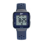 Zoop Unisex Kids Silicone Digital Watch With Silver Dial (Unassigned, Unassigned), Blue Ceramic, Strap, Blue Ceramic, Strap